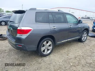2012 Toyota Highlander Limited with VIN 5TDYK3EH4CS054805, listed as a IAAI auction lot 42082094 with 158,016 mi miles and . Bid and sale history available at DreamBid. Image 4.