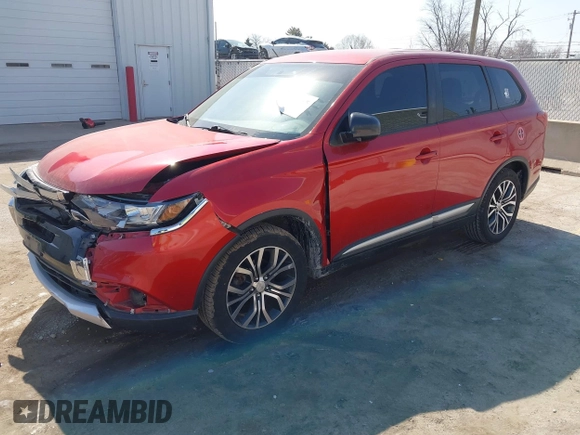 2018 Mitsubishi Outlander ES z VIN JA4AD2A39JZ055230, wystawiony jako IAAI lot #41786868 z przebiegiem 95 597 mil mil oraz . Historia ofert i sprzedaży dostępna na DreamBid. Obrazek 2.