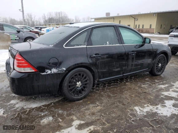 2007 Mercury Montego Premier with VIN 1MEHM43137G610882, listed as a Copart auction lot 45002485 with 197,166 mi miles and Salvage Title. Bid and sale history available at carsss.com. Image 3.
