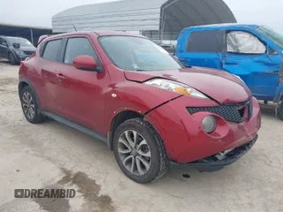2012 Nissan Juke SL with VIN JN8AF5MVXCT124578, listed as a IAAI auction lot 41590595 with 95,244 mi miles. Bid and sale history available at carsss.com. Image 1.