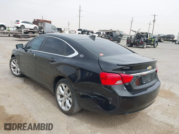 2017 Chevrolet Impala LT with VIN 2G1105S3XH9188531, listed as a IAAI auction lot 41824206 with 98,552 mi miles and . Bid and sale history available at DreamBid. Image 3.