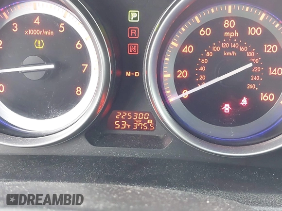 2009 Mazda 6 S Grand Touring with VIN 1YVHP82B695M11134, listed as a IAAI auction lot 41466574 with 225,300 mi miles and . Bid and sale history available at DreamBid. Image 16.