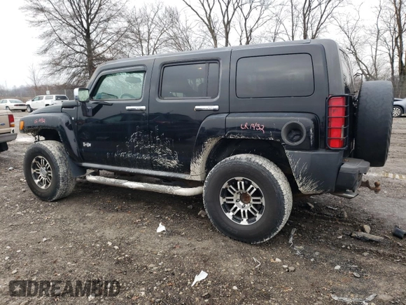 2008 Hummer H3 SUV Luxury with VIN 5GTEN43E888192344, listed as a Copart auction lot 84452414 with 149,666 mi miles and Salvage Title. Bid and sale history available at carsss.com. Image 2.