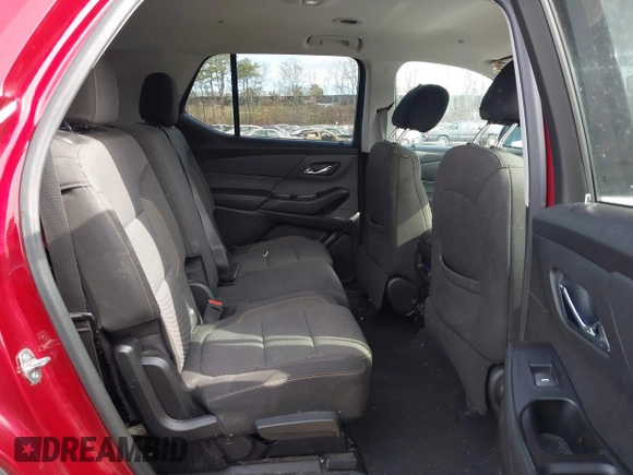 2020 Chevrolet Traverse LT Cloth with VIN 1GNEVGKW0LJ156045, listed as a IAAI auction lot 42050791 with 98,250 mi miles and . Bid and sale history available at DreamBid. Image 8.