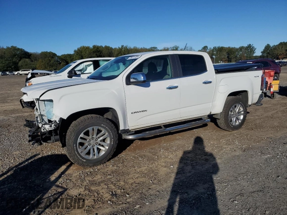 2019 GMC Canyon 4WD SLT with VIN 1GTG6DEN3K1330446, listed as a Copart auction lot 78411724 with 40,187 mi miles and Salvage Title. Bid and sale history available at carsss.com. Image 1.