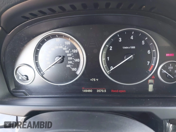 2016 BMW X5 xDrive35i with VIN 5UXKR0C54G0U11822, listed as a IAAI auction lot 41909821 with 149,460 mi miles. Bid and sale history available at carsss.com. Image 7.
