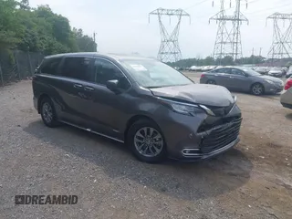 2021 Toyota Sienna XLE with VIN 5TDYSKFC9MS014413, listed as a IAAI auction lot 42449852 with 111,712 mi miles and . Bid and sale history available at DreamBid. Image 1.