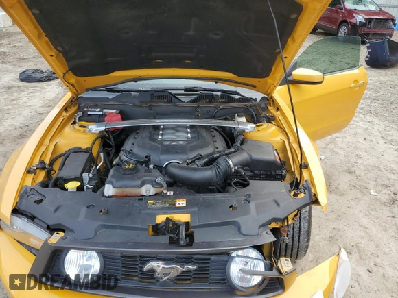 2011 Ford Mustang GT with VIN 1ZVBP8FF5B5165320, listed as a Copart auction lot 80783404 with 91,238 mi miles and Salvage Title. Bid and sale history available at DreamBid. Image 11.
