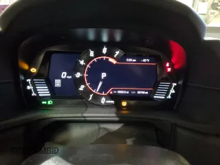 2025 Toyota GR Supra 3.0 with VIN WZ1DB0G0XSW068535, listed as a Copart auction lot 42484175 with 3,740 mi miles and Salvage Title. Bid and sale history available at carsss.com. Image 9.