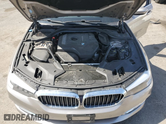 2017 BMW 5 Series 530i with VIN WBAJA5C36HG456508, listed as a Copart auction lot 51534555 with Not Provided miles and Salvage Title. Bid and sale history available at DreamBid. Image 11.