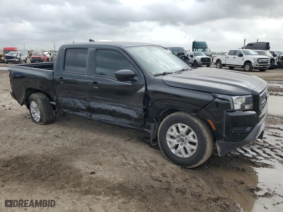 2022 Nissan Frontier SV with VIN 1N6ED1EJ5NN695813, listed as a Copart auction lot 50844895 with 58,861 mi miles and Salvage Title. Bid and sale history available at carsss.com. Image 4.