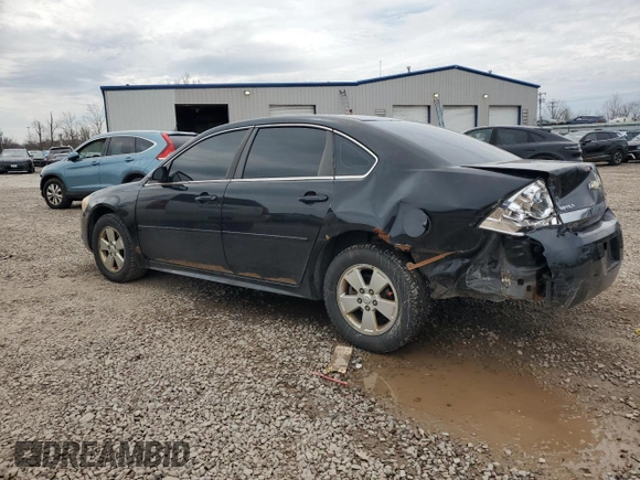 2011 Chevrolet Impala LT Fleet with VIN 2G1WG5EK8B1132761, listed as a Copart auction lot 53685035 with 151,212 mi miles and Salvage Title. Bid and sale history available at DreamBid. Image 2.