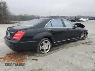 2013 Mercedes-Benz S 550 with VIN WDDNG7DB1DA516914, listed as a Copart auction lot 43611565 with 60,503 mi miles and Salvage Title. Bid and sale history available at DreamBid. Image 3.