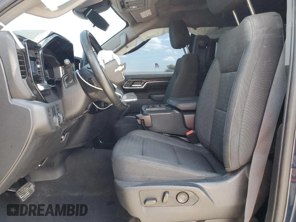 2023 Chevrolet Silverado 1500 LT with VIN 3GCPACEK0PG227265, listed as a Copart auction lot 52184595 with 17,666 mi miles and Salvage Title. Bid and sale history available at DreamBid. Image 7.