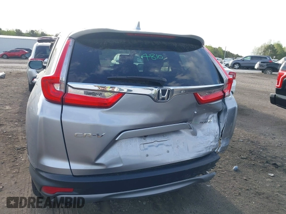 2019 Honda CR-V EX-L with VIN 2HKRW2H81KH677690, listed as a IAAI auction lot 41924225 with 39,227 mi miles and . Bid and sale history available at carsss.com. Image 16.
