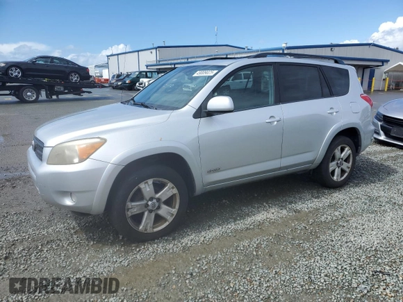 2007 Toyota RAV4 Sport with VIN JTMZD32V676037566, listed as a Copart auction lot 49009025 with 144,834 mi miles and Clean Title. Bid and sale history available at carsss.com. Image 1.