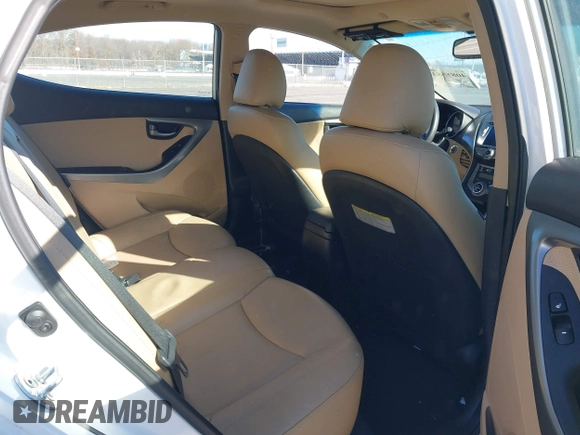 2013 Hyundai Elantra Limited with VIN 5NPDH4AEXDH229807, listed as a IAAI auction lot 40855831 with 97,280 mi miles and . Bid and sale history available at DreamBid. Image 8.