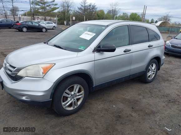 2010 Honda CR-V EX with VIN JHLRE4H50AC004357, listed as a IAAI auction lot 42048323 with 192,027 mi miles. Bid and sale history available at carsss.com. Image 2.