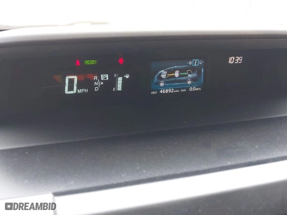 2017 Toyota Prius v Two with VIN JTDZN3EU0HJ071095, listed as a IAAI auction lot 41567524 with 46,892 mi miles. Bid and sale history available at carsss.com. Image 7.