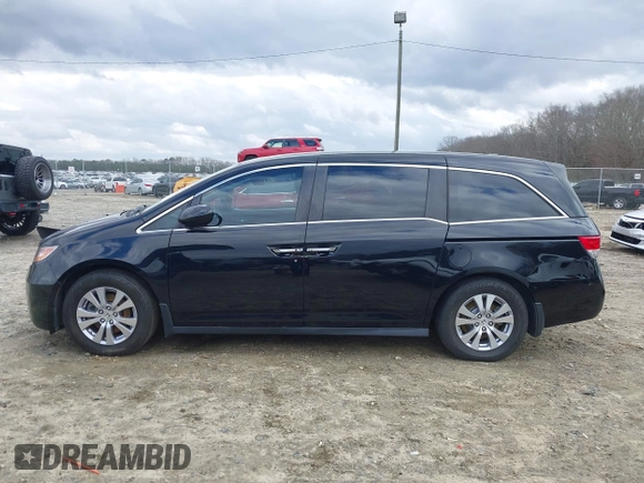 2016 Honda Odyssey EX-L with VIN 5FNRL5H64GB165341, listed as a IAAI auction lot 41728724 with 93,611 mi miles. Bid and sale history available at carsss.com. Image 14.