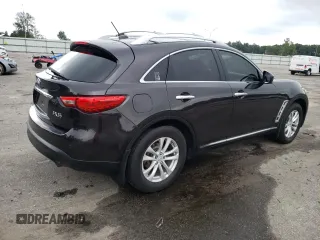 2011 Infiniti FX with VIN JN8AS1MW1BM734987, listed as a Copart auction lot 72834104 with 87,552 mi miles and Salvage Title. Bid and sale history available at DreamBid. Image 3.