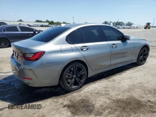 2023 BMW 3 Series 330i xDrive with VIN 3MW89FF00P8D34979, listed as a Copart auction lot 52625655 with 17,031 mi miles and Salvage Title. Bid and sale history available at carsss.com. Image 3.