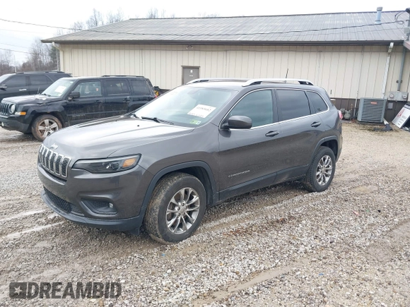 2019 Jeep Cherokee Latitude Plus with VIN 1C4PJMLB0KD191740, listed as a IAAI auction lot 41585682 with 91,755 mi miles. Bid and sale history available at carsss.com. Image 16.