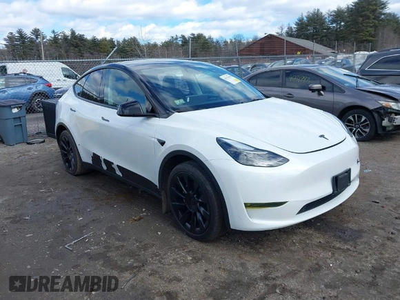 2023 Tesla Model Y Long Range with VIN 7SAYGDEE7PF832007, listed as a IAAI auction lot 41751598 with 14,126 mi miles and . Bid and sale history available at DreamBid. Image 1.
