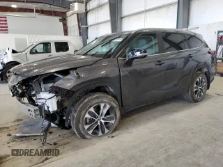 2024 Toyota Highlander LE with VIN 5TDKDRBH7RS570947, listed as a Copart auction lot 53801405 with Not provided miles and Salvage title. Bid and sale history available at DreamBid. Image 1.