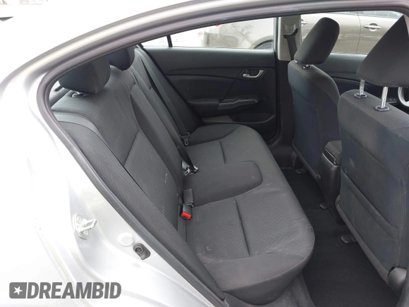 2015 Honda Civic LX with VIN 19XFB2F52FE227385, listed as a IAAI auction lot 42604820 with 51,354 mi miles and . Bid and sale history available at DreamBid. Image 8.