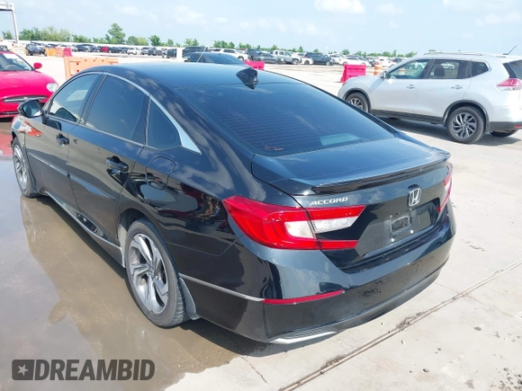 2018 Honda Accord EX-L z VIN 1HGCV1F50JA037148, wystawiony jako IAAI lot #42107201 z przebiegiem 88 395 mil mil oraz . Historia ofert i sprzedaży dostępna na DreamBid. Obrazek 3.