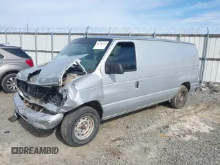 1998 Ford Econoline Cargo with VIN 1FTRE1428WHB30628, listed as a IAAI auction lot 41706164 with 153,223 mi miles. Bid and sale history available at carsss.com. Image 17.