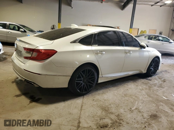 2019 Honda Accord Touring with VIN 1HGCV2F93KA005692, listed as a Copart auction lot 55985265 with 93,414 mi miles and Salvage title. Bid and sale history available at DreamBid. Image 3.