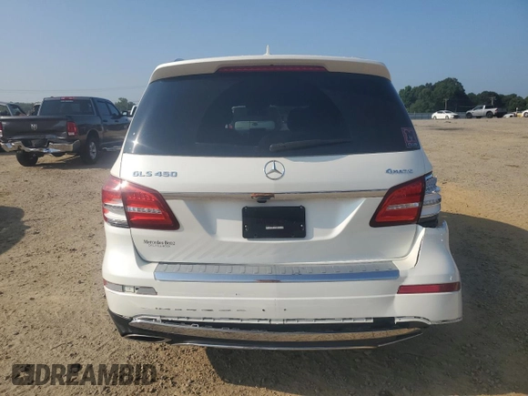 2017 Mercedes-Benz GLS with VIN 4JGDF6EE7HA838387, listed as a Copart auction lot 56899963 with 101,149 mi miles. Bid and sale history available at carsss.com. Image 6.