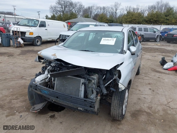 2017 Nissan Versa Sedan SV with VIN 3N1CN7APXHL891130, listed as a IAAI auction lot 41686172 with 119,128 mi miles. Bid and sale history available at carsss.com. Image 18.