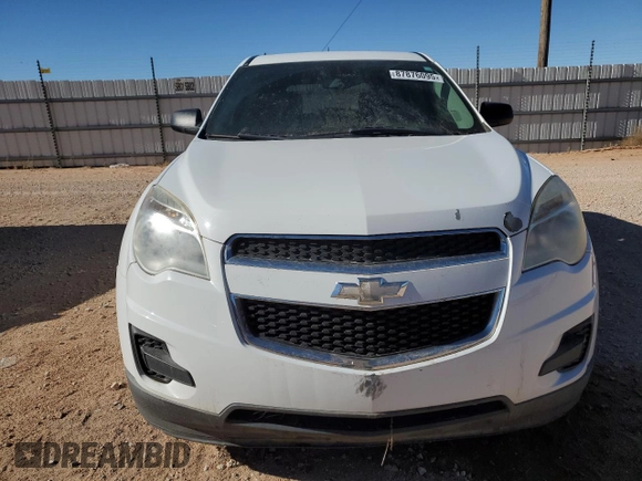 2015 Chevrolet Equinox LS with VIN 2GNALAEK8F6256695, listed as a Copart auction lot 87876095 with Not Provided miles and Salvage Title. Bid and sale history available at DreamBid. Image 5.