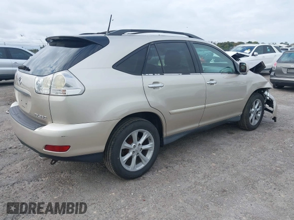 2008 Lexus RX 350 with VIN 2T2GK31U58C047999, listed as a IAAI auction lot 41630660 with 166,360 mi miles and . Bid and sale history available at DreamBid. Image 4.
