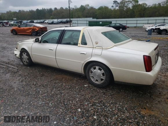 2003 Cadillac DeVille with VIN 1G6KD54YX3U219512, listed as a Copart auction lot 50342675 with 181,193 mi miles and Salvage Title. Bid and sale history available at carsss.com. Image 2.