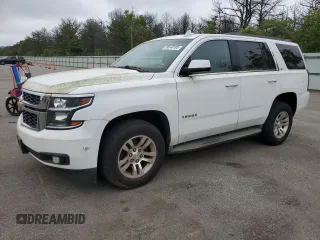 2015 Chevrolet Tahoe LS with VIN 1GNSKAKCXFR604974, listed as a Copart auction lot 58540185 with 87,153 mi miles and Clean title. Bid and sale history available at DreamBid. Image 1.