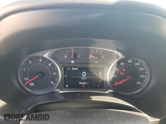 2018 GMC Terrain SLT Diesel with VIN 3GKALREU6JL282701, listed as a Copart auction lot 75844504 with 124,430 mi miles and Salvage Title. Bid and sale history available at DreamBid. Image 9.