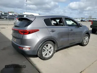2018 Kia Sportage LX with VIN KNDPM3AC3J7433947, listed as a Copart auction lot 51077065 with 89,677 mi miles and Salvage Title. Bid and sale history available at DreamBid. Image 3.
