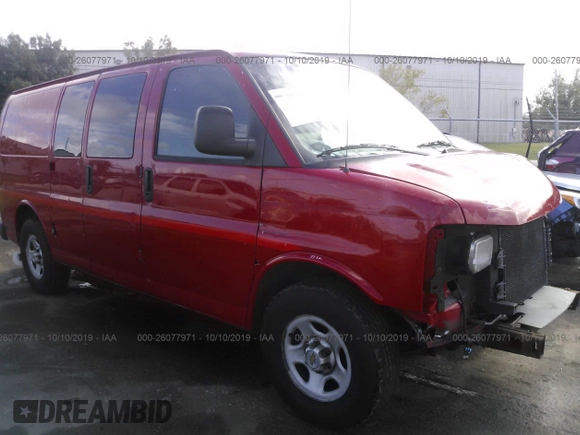 2005 Chevrolet Express Cargo with VIN 1GCFG15X151194055, listed as a IAAI auction lot 26077971 with 167,423 mi miles and . Bid and sale history available at DreamBid. Image 1.