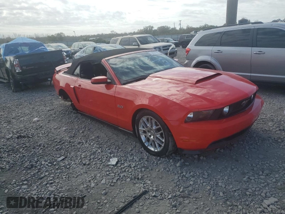 2012 Ford Mustang GT z VIN 1ZVBP8FF6C5236817, wystawiony jako Copart lot #78606194 z przebiegiem 134 849 mil mil oraz Szkoda całkowita • Salvage title. Historia ofert i sprzedaży dostępna na DreamBid. Obrazek 4.