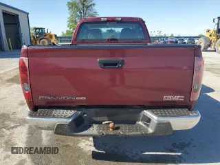 2007 GMC Canyon SLE1 with VIN 1GTCS199478216394, listed as a Copart auction lot 52285394 with 179,816 mi miles and Salvage Title. Bid and sale history available at carsss.com. Image 6.