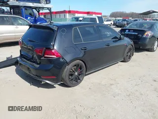 2021 Volkswagen Golf GTI S with VIN 3VW5T7AU6MM009986, listed as a IAAI auction lot 41744096 with 26,120 mi miles. Bid and sale history available at carsss.com. Image 4.