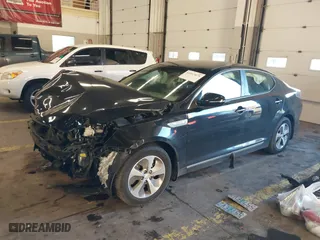 2015 Kia Optima Hybrid with VIN KNAGM4AD1F5083989, listed as a IAAI auction lot 41013875 with NaN miles. Bid and sale history available at carsss.com. Image 18.