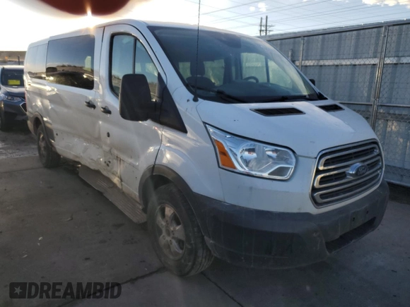 2018 Ford Transit Passenger XL with VIN 1FBZX2YG8JKA75250, listed as a Copart auction lot 88559525 with 56,075 mi miles and Salvage title. Bid and sale history available at DreamBid. Image 4.