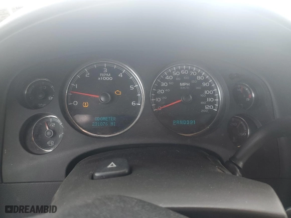2007 Chevrolet Suburban LTZ with VIN 1GNFK16327J163076, listed as a Copart auction lot 51126065 with 231,076 mi miles and Salvage Title. Bid and sale history available at carsss.com. Image 9.