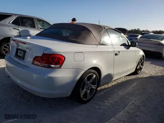2012 BMW 1 Series 128i with VIN WBAUL7C53CVM83528, listed as a Copart auction lot 77259974 with 0 mi miles and Non Repairable. Bid and sale history available at carsss.com. Image 3.