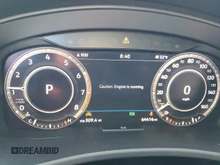 2019 Volkswagen Atlas SEL R-Line with VIN 1V2RR2CA3KC546952, listed as a Copart auction lot 46692645 with 64,416 mi miles and Salvage title. Bid and sale history available at DreamBid. Image 9.